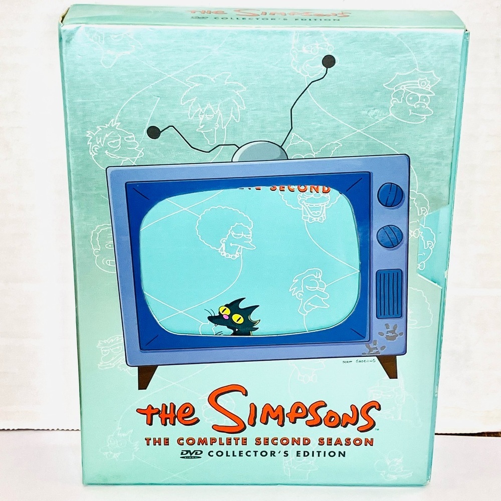 The Simpsons 2002 Complete Second Season DVD Works 20th Century Fox